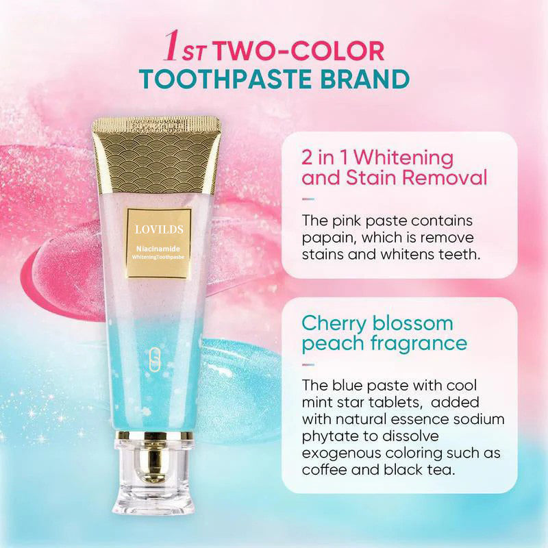 š„Final 3 Hours: 60% OFF LOVILDSĀ® Nicotinamide Whitening Toothpaste