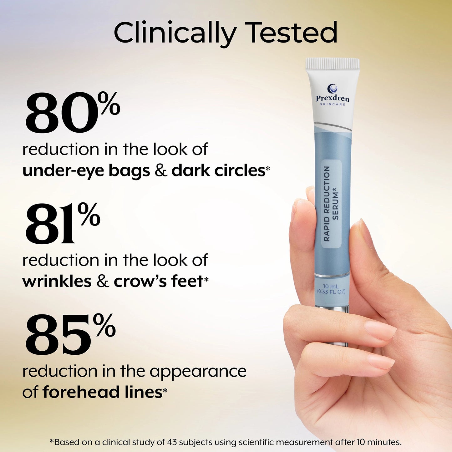 🌟 Prexdren® Rapid Reduction Eye Serum — Instantly reduces eye bags, wrinkles, and dark circles