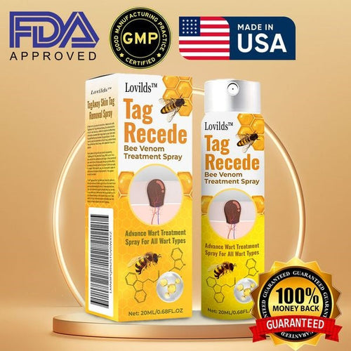 đLOVILDS⢠TagRecede Bee Venom Treatment Spray