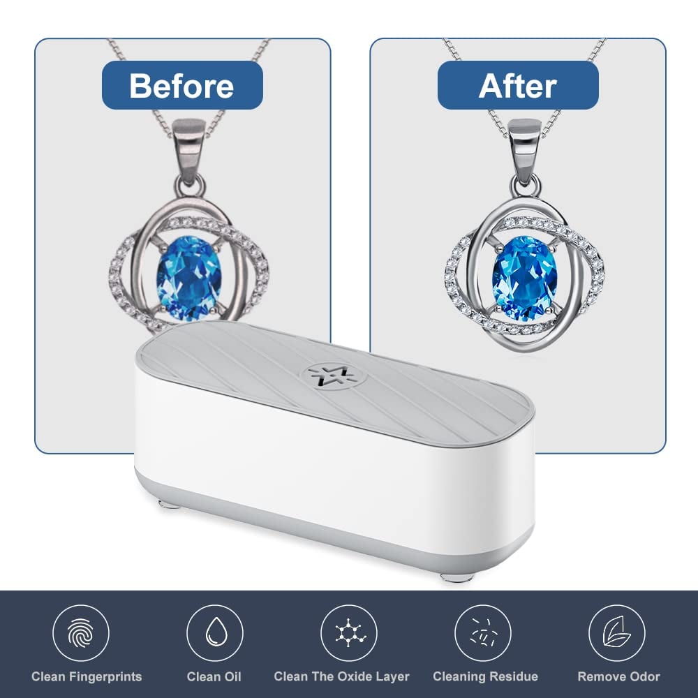 š„Last Day 49% OFFš„Portable Ultrasonic Multi-Function Cleaner for All Jewellery