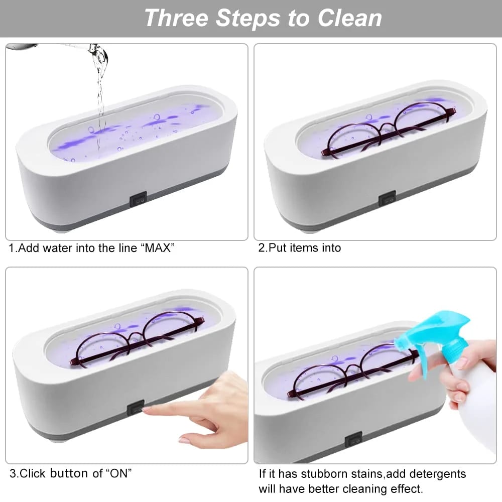 š„Last Day 49% OFFš„Portable Ultrasonic Multi-Function Cleaner for All Jewellery