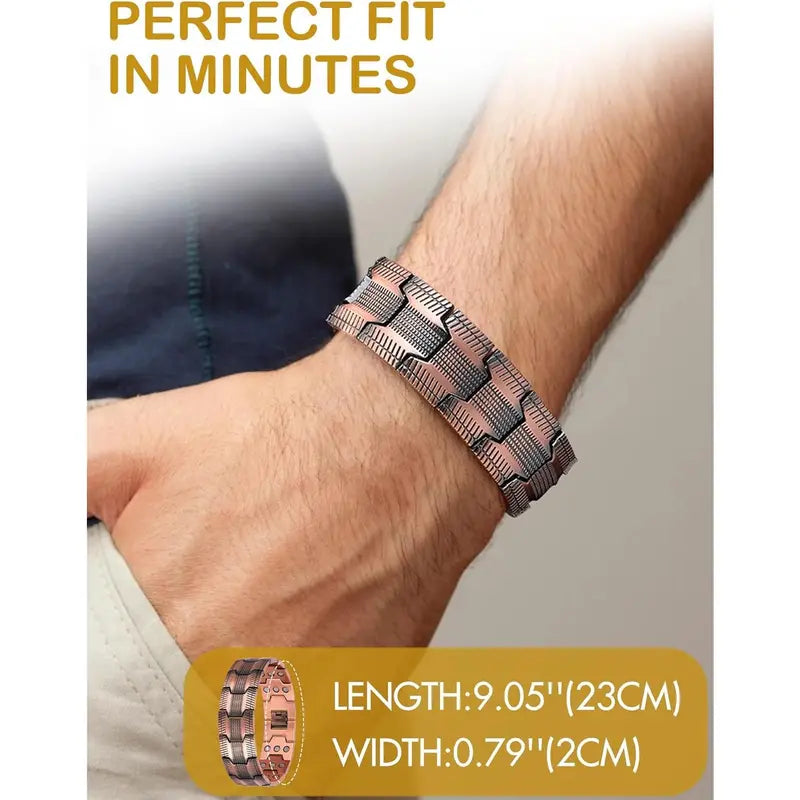Copper magnetic bracelet——Relieve fatigue and promote blood circulation 🔥