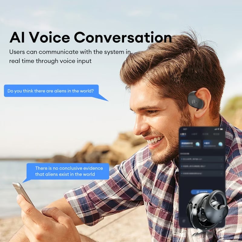 🏆LAST DAY SALE 60% OFF⏰AI Translation T26  Pro Wireless Bluetooth Translation Earbuds