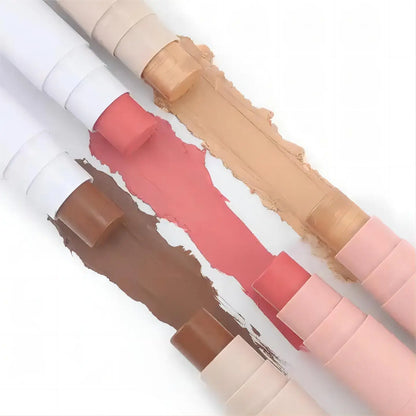 Vegan Blush Stick Private Label Face Makeup Contour Pen Waterproof Blusher Peach Pink Cosmetics Wholesale Bulk for Business