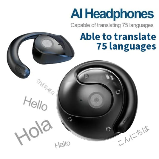 🏆LAST DAY SALE 60% OFF⏰AI Translation T26  Pro Wireless Bluetooth Translation Earbuds