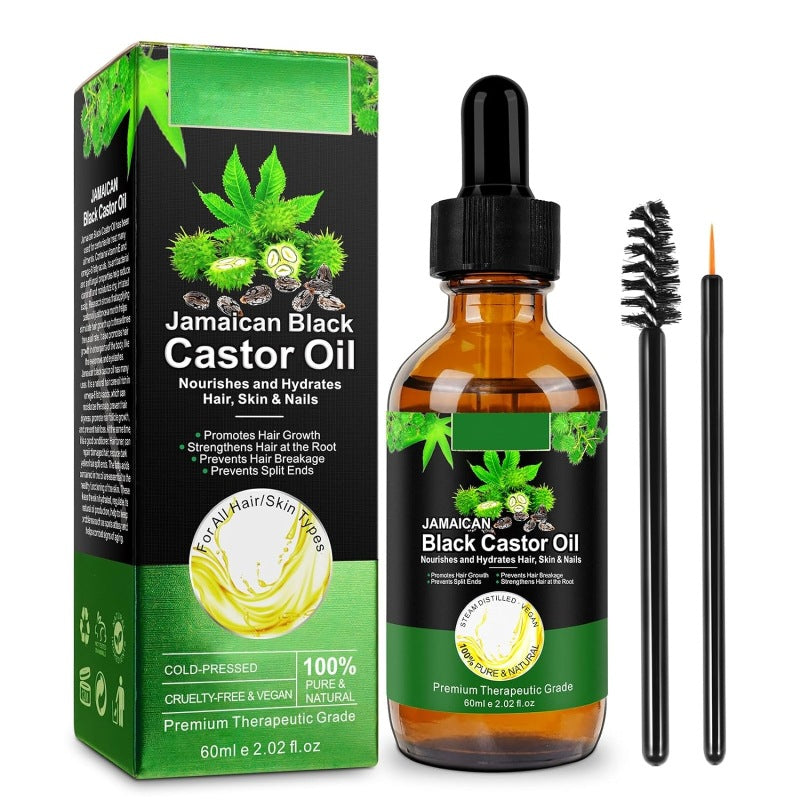 Improve Blood Circulation, Face and Body Moisturizer, Eyelash Serum, Unisex Castor Oil (60ml)